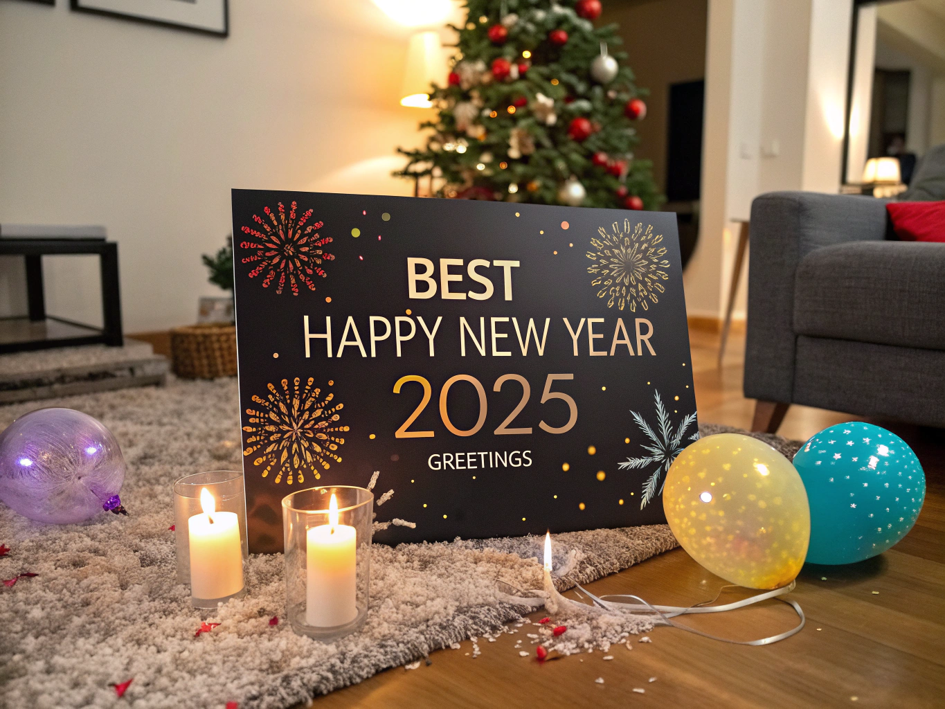 160 Best Happy New Year 2025 Greetings for Lovers, Family, Friends