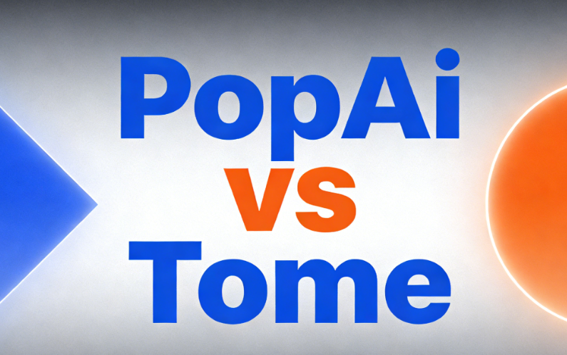 PopAi vs Tome: Storytelling Showdown – Who Is Your True PPT MVP? (Real Review)